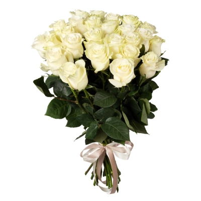 Букет цветов белые розы Еманжелинск Челябинская область