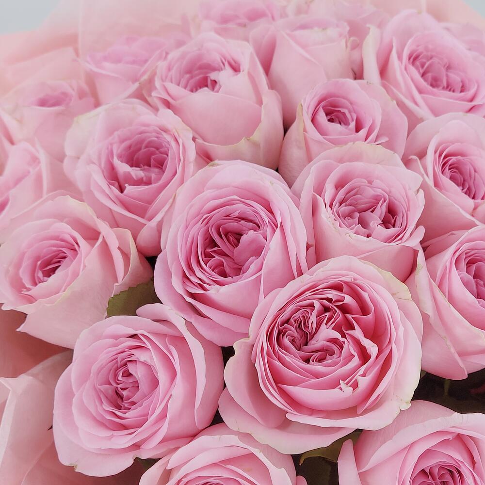 Букет из нежно-розовых роз – элегантность в каждом лепестке Еманжелинск Челябинская область