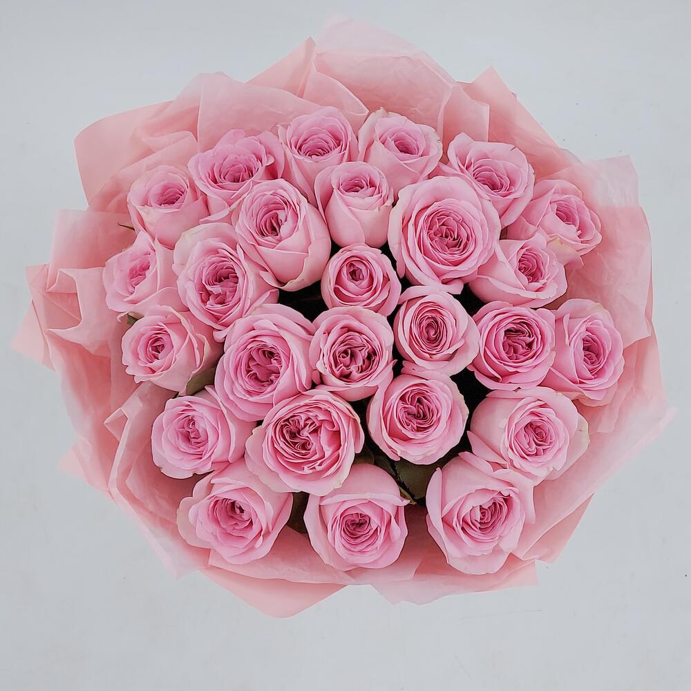 Букет из нежно-розовых роз – элегантность в каждом лепестке Еманжелинск Челябинская область